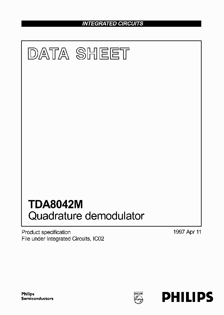 TDA8042_98813.PDF Datasheet