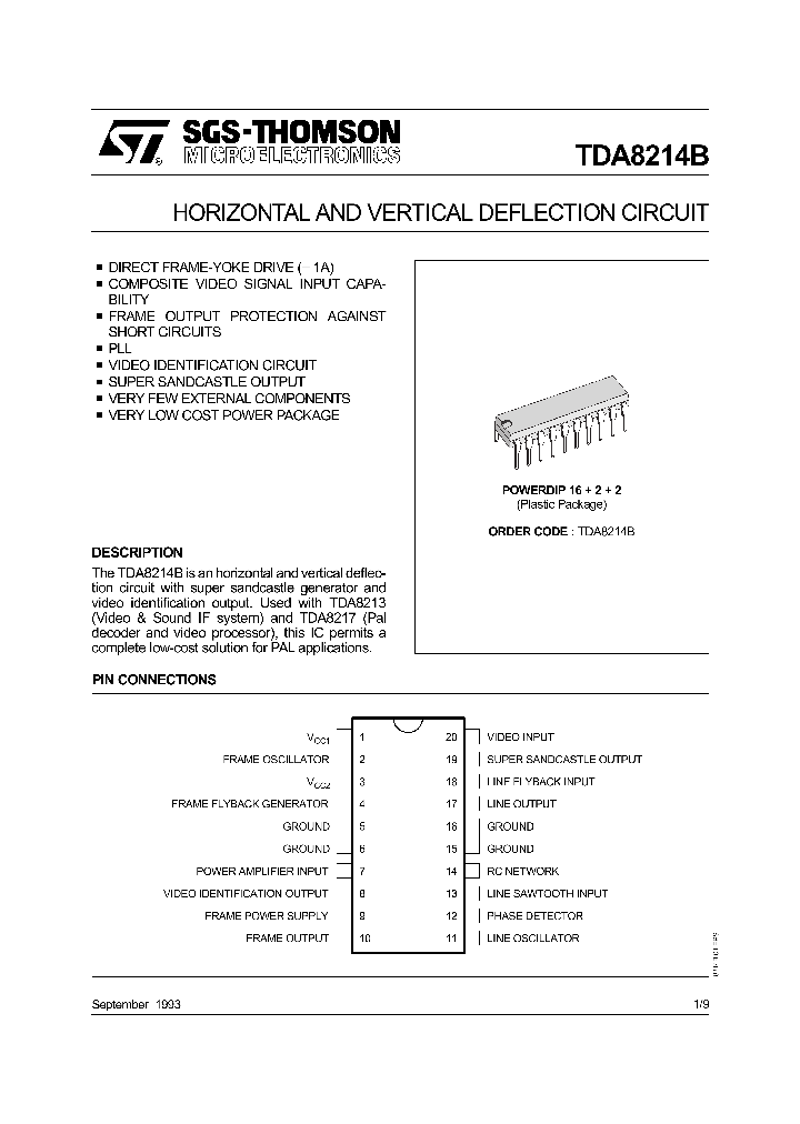 TDA8214_80295.PDF Datasheet