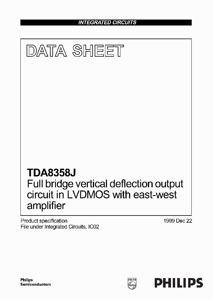 TDA8358_132886.PDF Datasheet