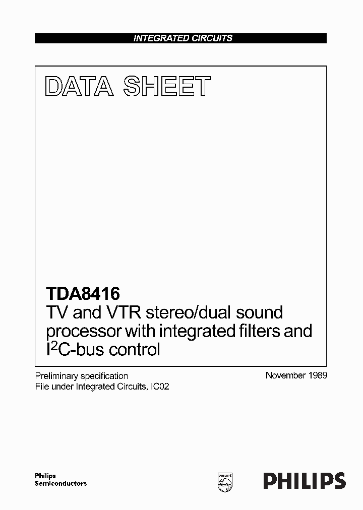 TDA8416_142034.PDF Datasheet