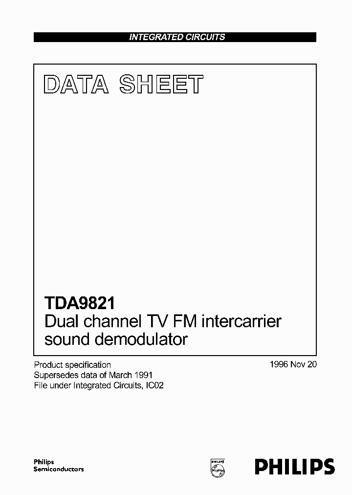 TDA9821_128948.PDF Datasheet