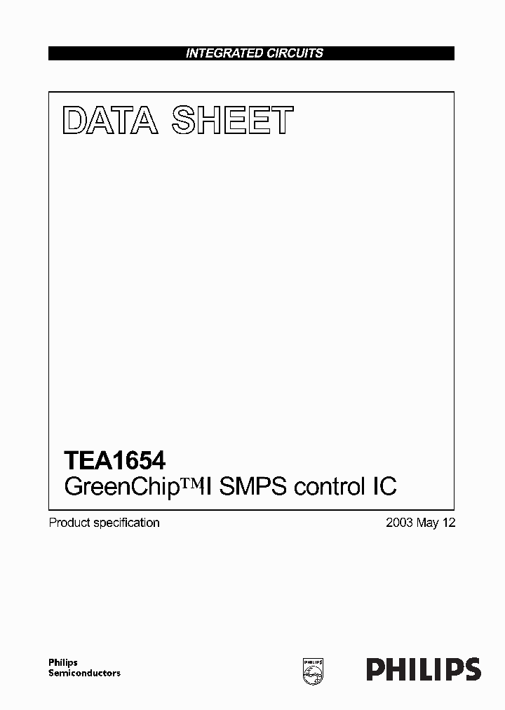 TEA1654T_147409.PDF Datasheet