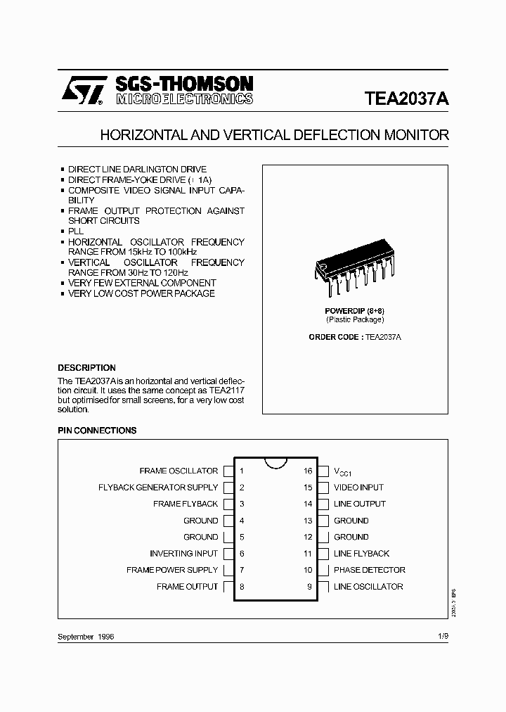 TEA2037_122411.PDF Datasheet
