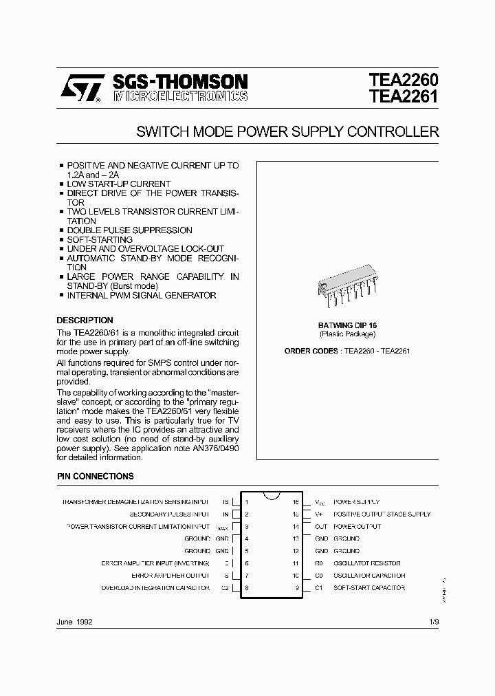 TEA2260_153652.PDF Datasheet