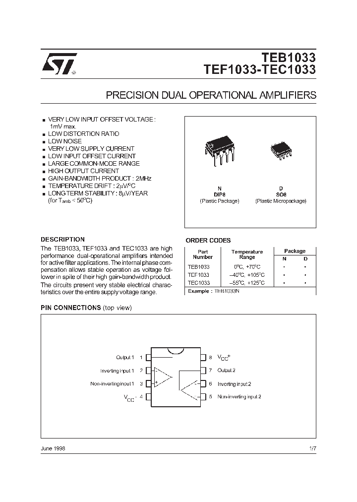 TEB1033_69196.PDF Datasheet
