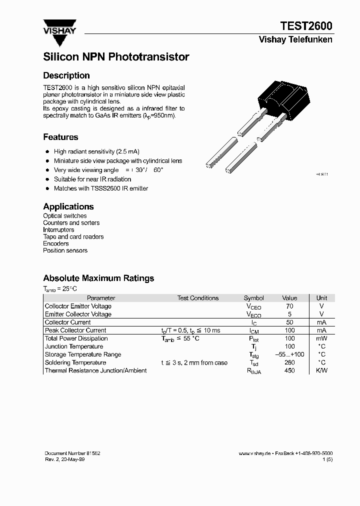 TEST2600_69256.PDF Datasheet