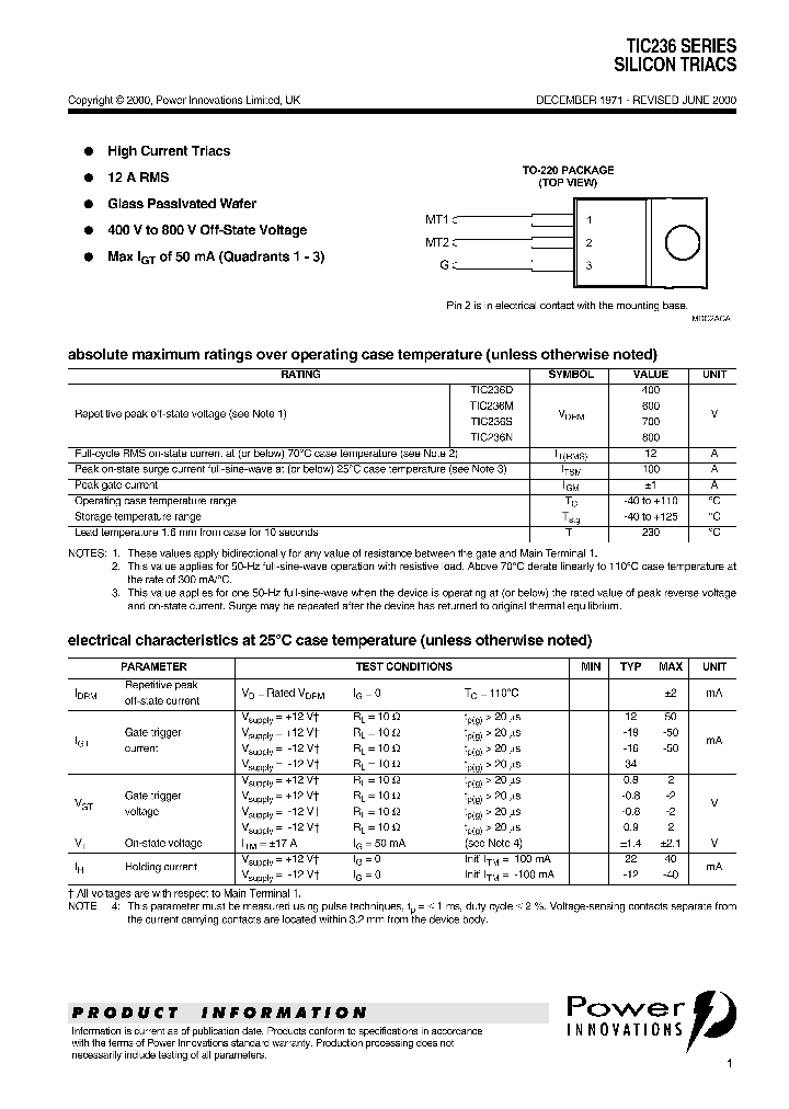 TIC236_68936.PDF Datasheet