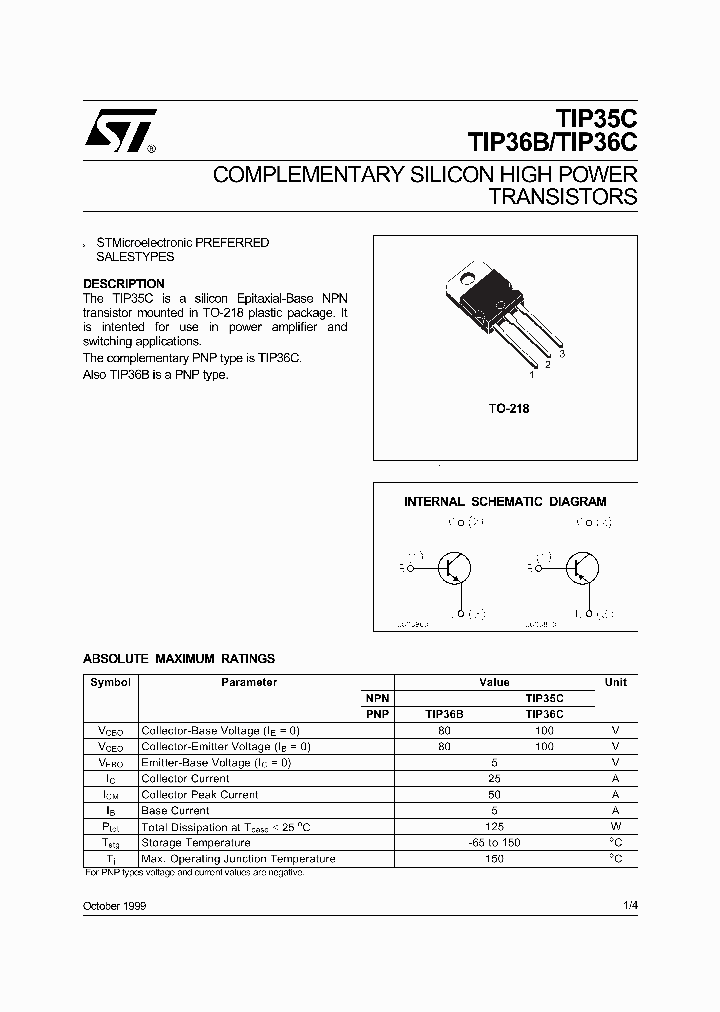 TIP36B_69131.PDF Datasheet