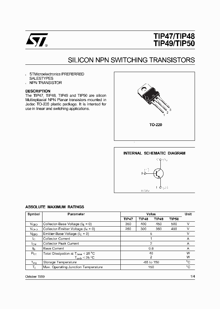 TIP47_172437.PDF Datasheet