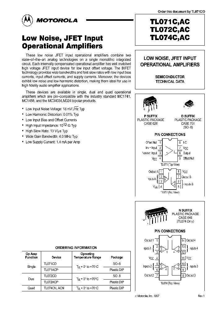 TL074CN_106318.PDF Datasheet