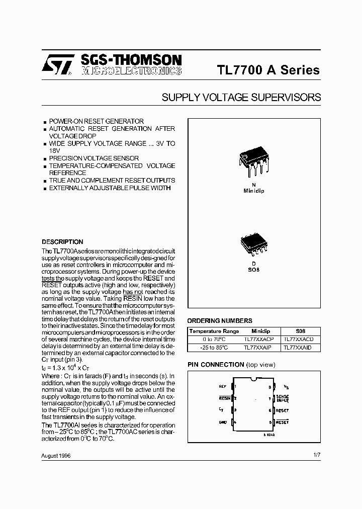 TL7700_88484.PDF Datasheet