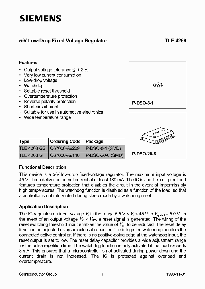 TLE4268_101849.PDF Datasheet