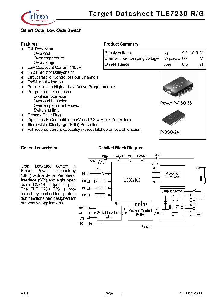 TLE7230G_66816.PDF Datasheet