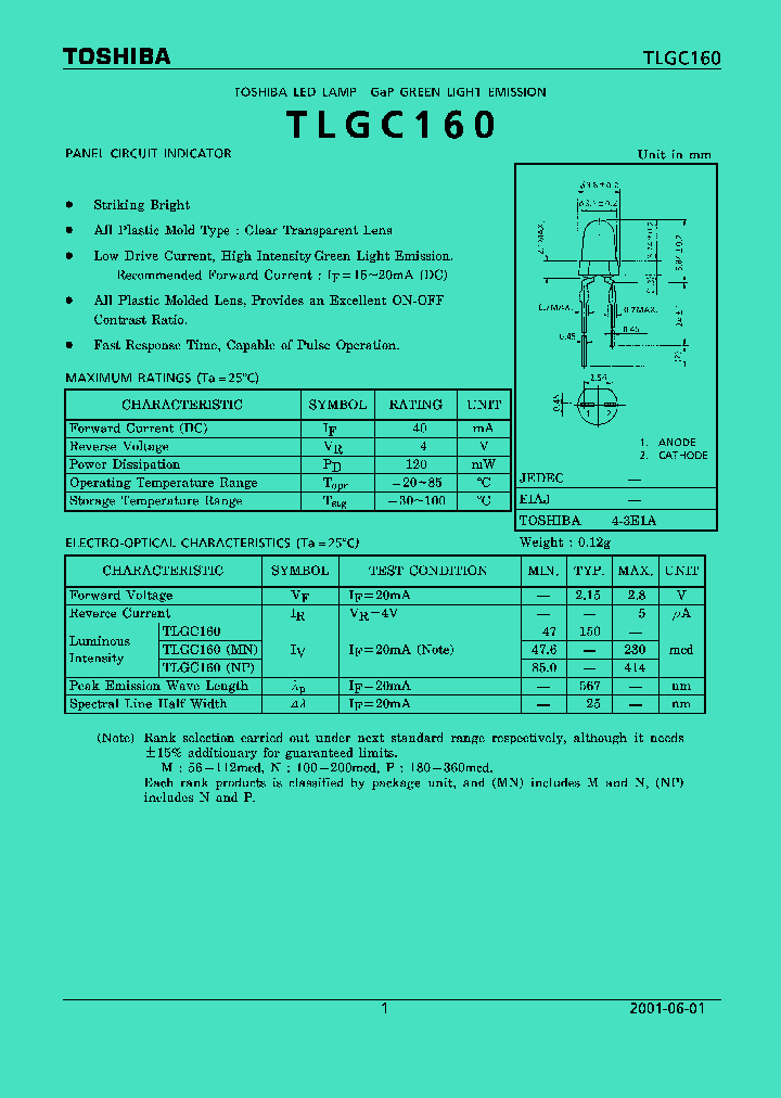TLGC160_66821.PDF Datasheet