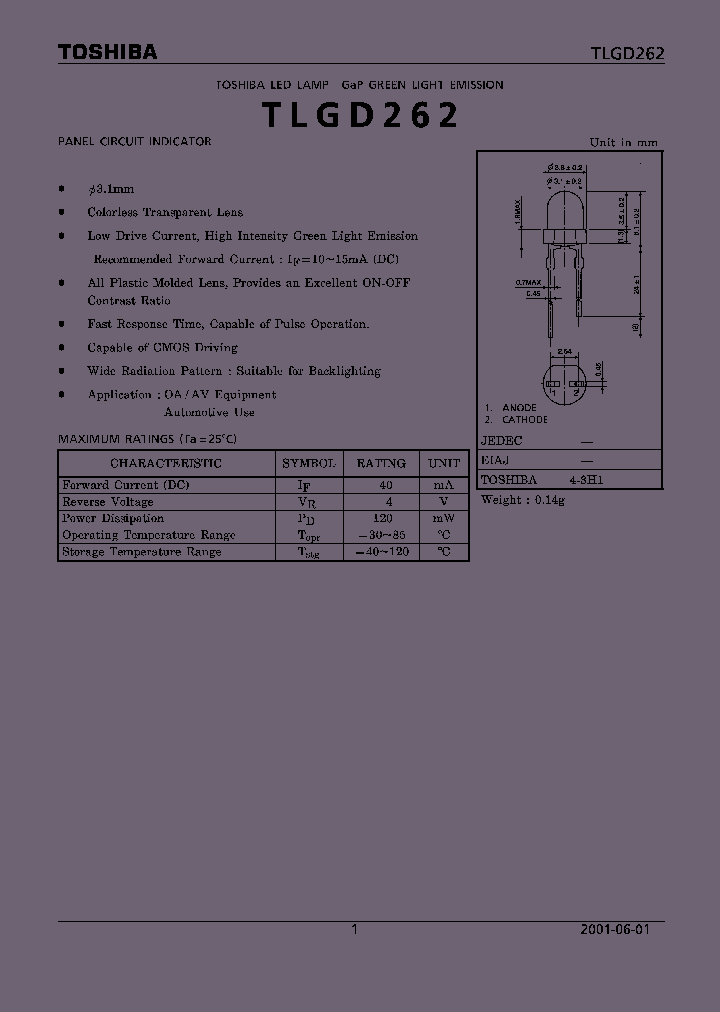TLGD262_66824.PDF Datasheet