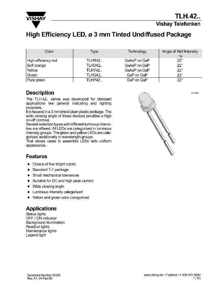 TLHR42_66844.PDF Datasheet