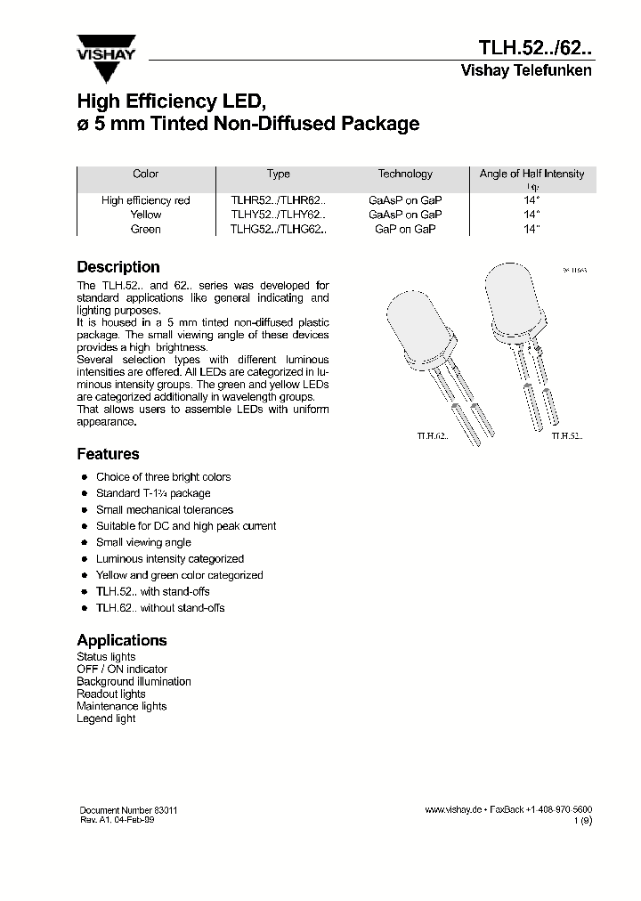 TLHR52_66857.PDF Datasheet