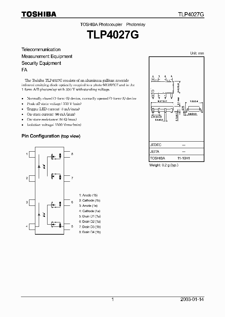 TLP4027G_4141.PDF Datasheet