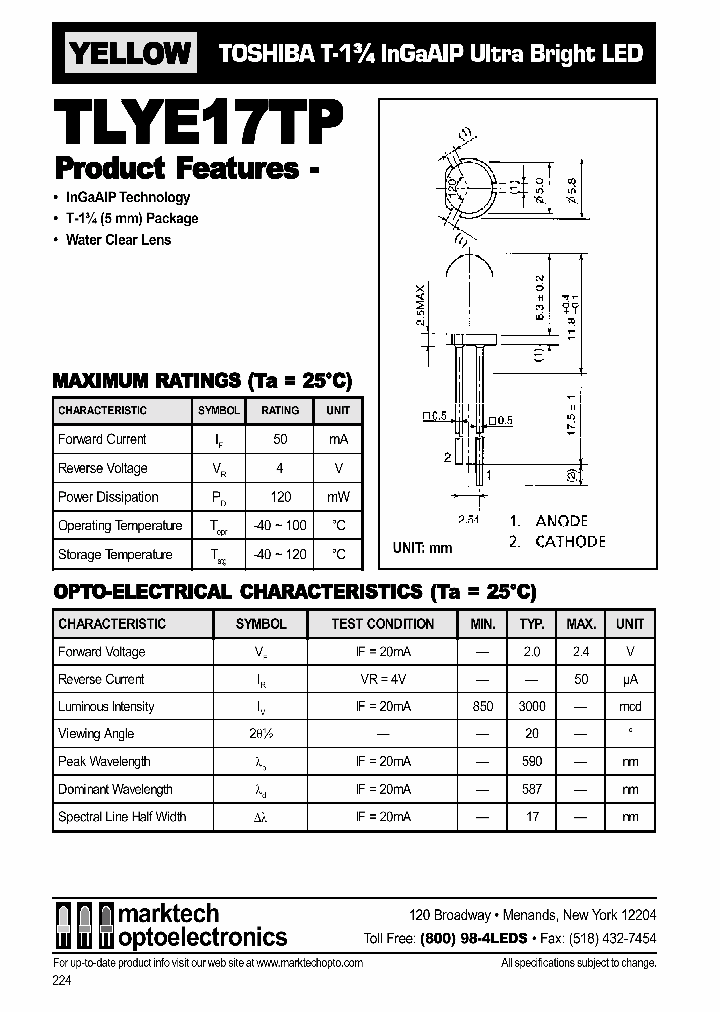 TLYE17T_66262.PDF Datasheet