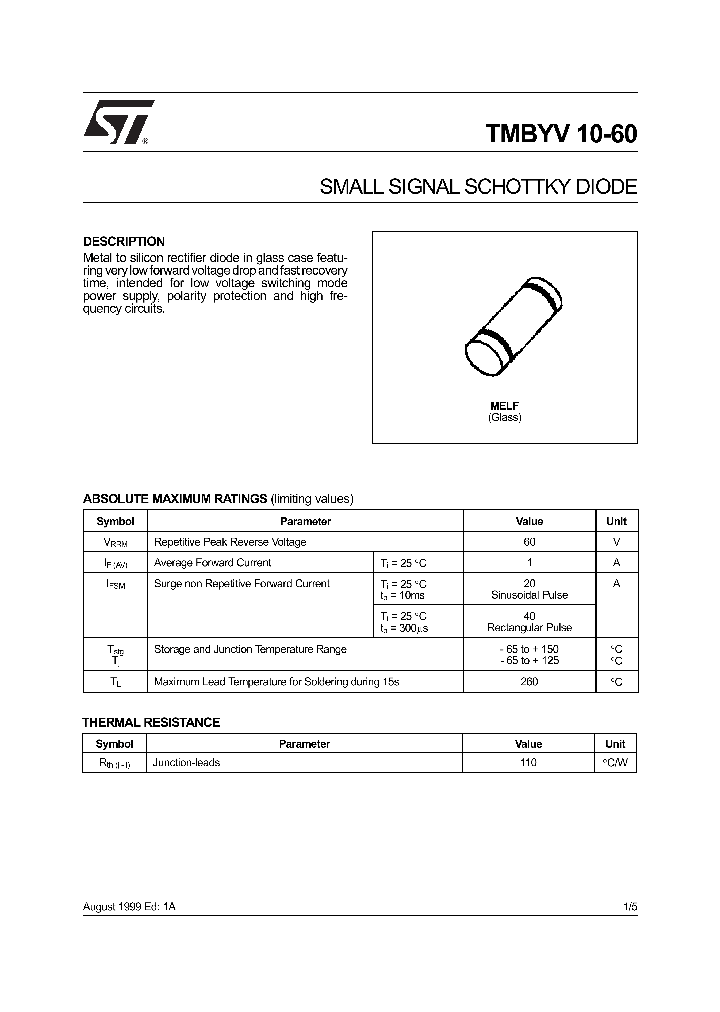 TMBYV10-60_66549.PDF Datasheet