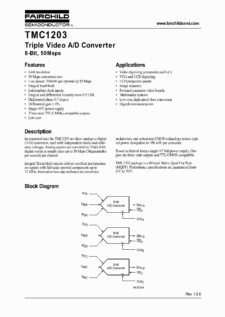 TMC1203_66564.PDF Datasheet