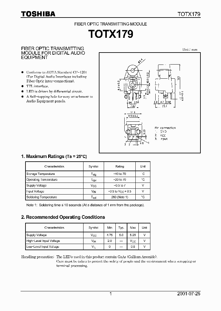 TOTX179_63018.PDF Datasheet