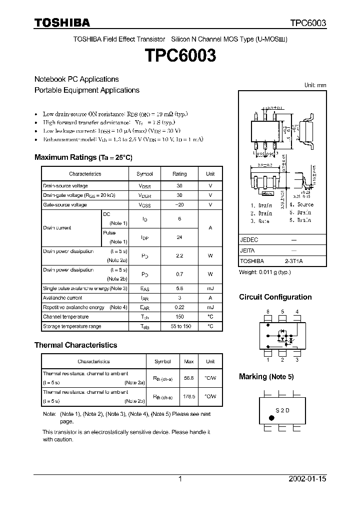 TPC6003_65383.PDF Datasheet