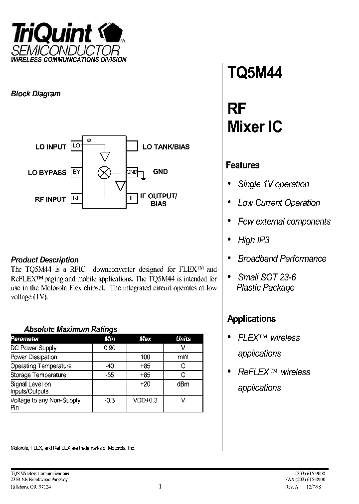 TQ5M44_64025.PDF Datasheet