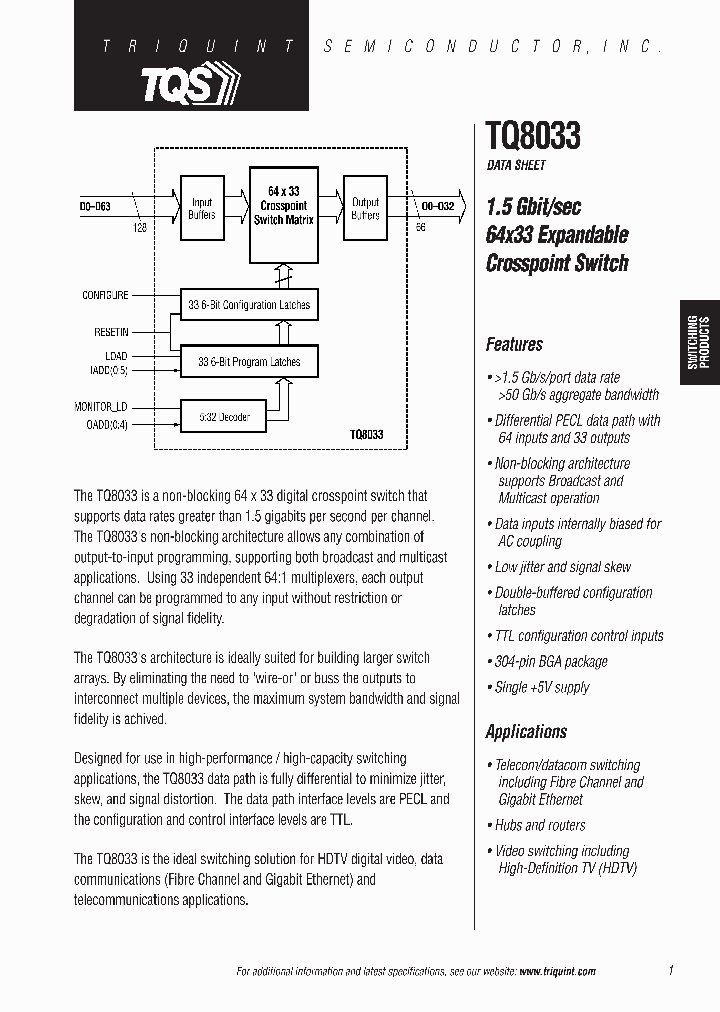 TQ8033_64034.PDF Datasheet