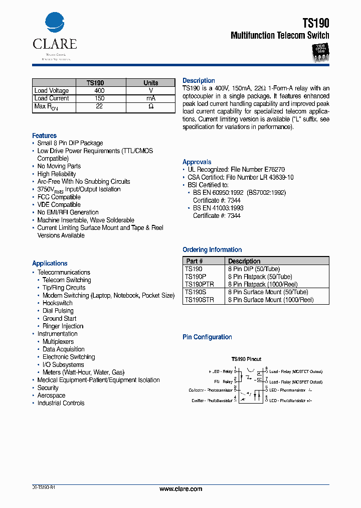 TS190_64306.PDF Datasheet
