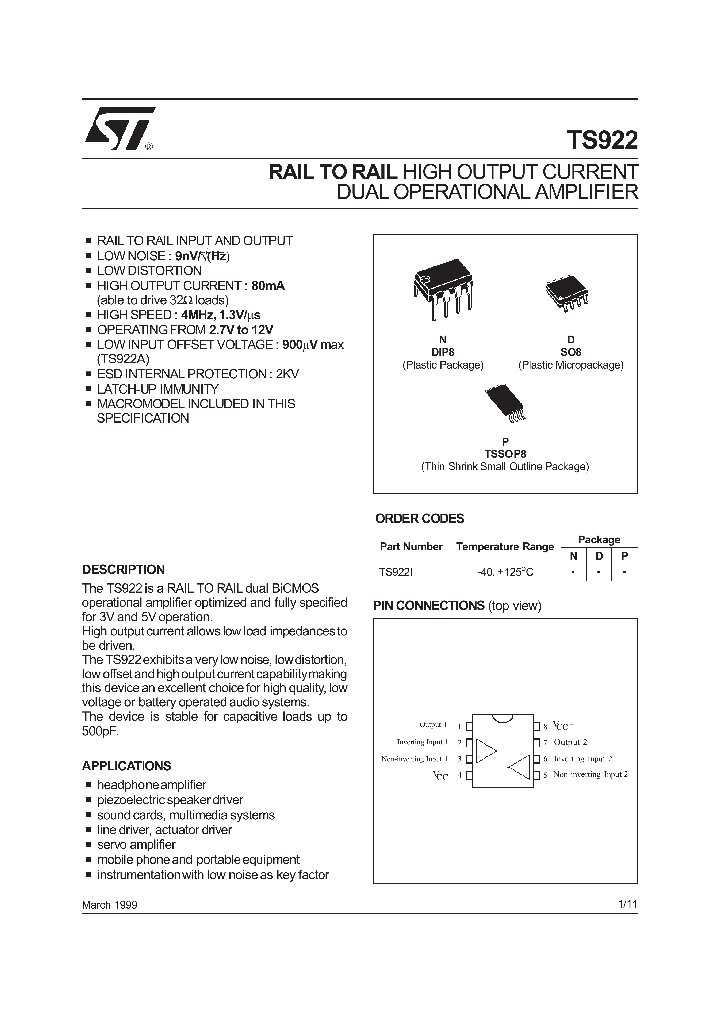 TS922_63260.PDF Datasheet