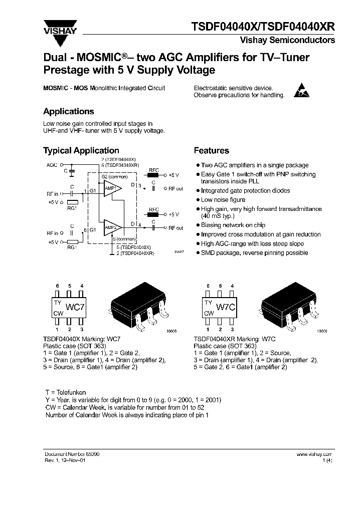 TSDF04040X_62746.PDF Datasheet