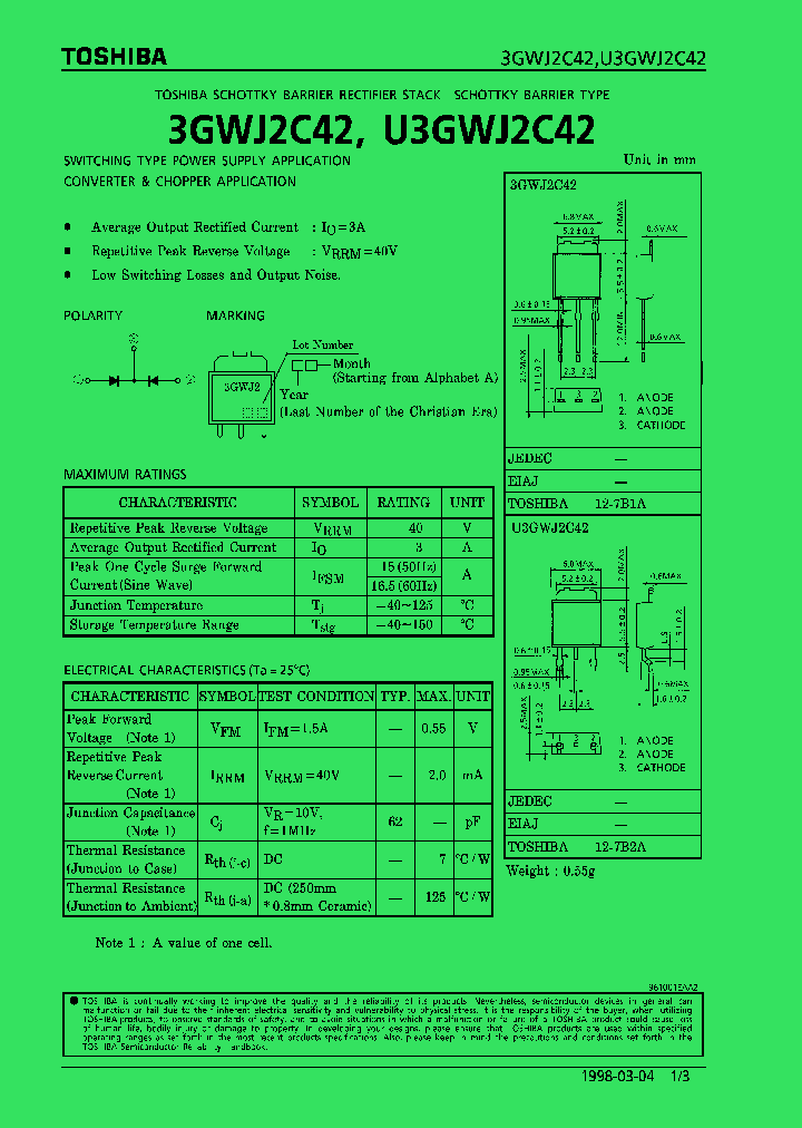U3GWJ2C42_62589.PDF Datasheet