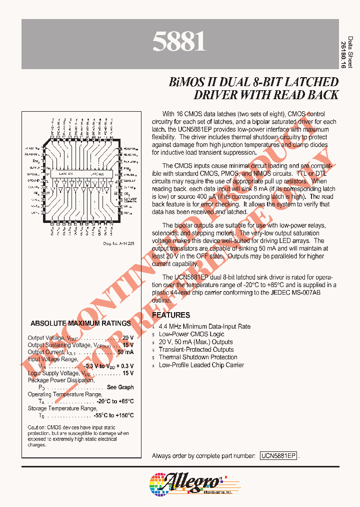 UCN5881_60180.PDF Datasheet