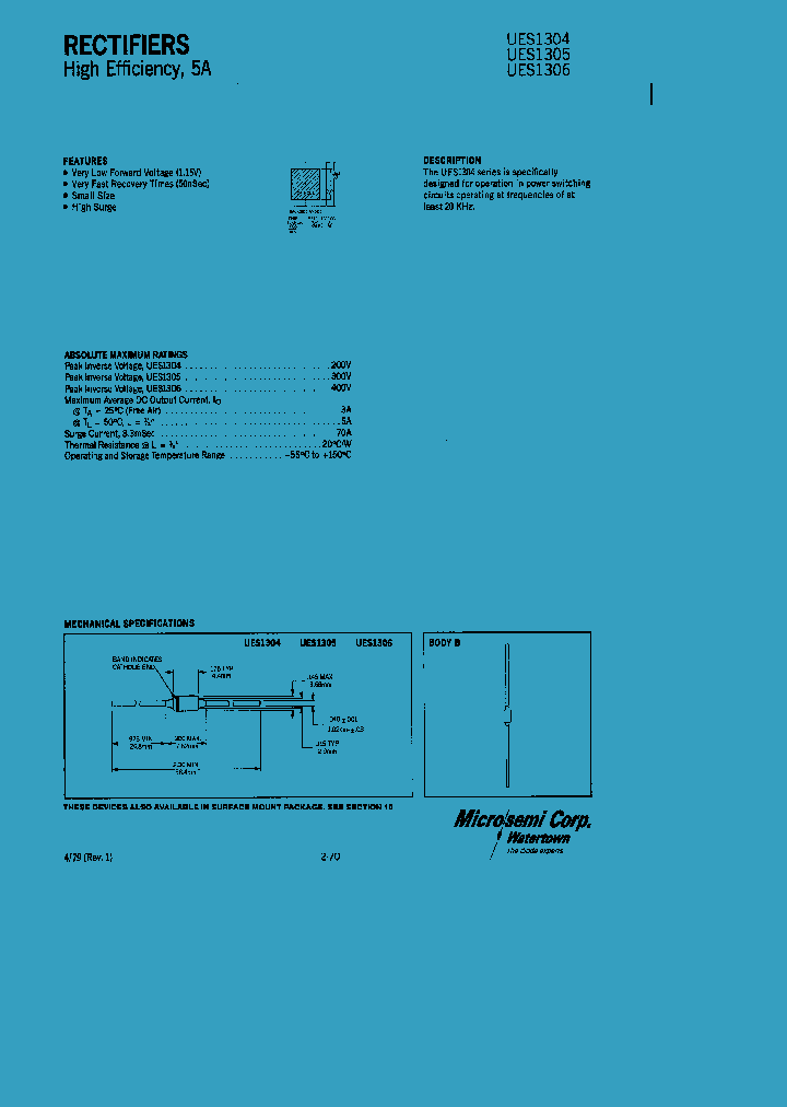 UES1304_60296.PDF Datasheet