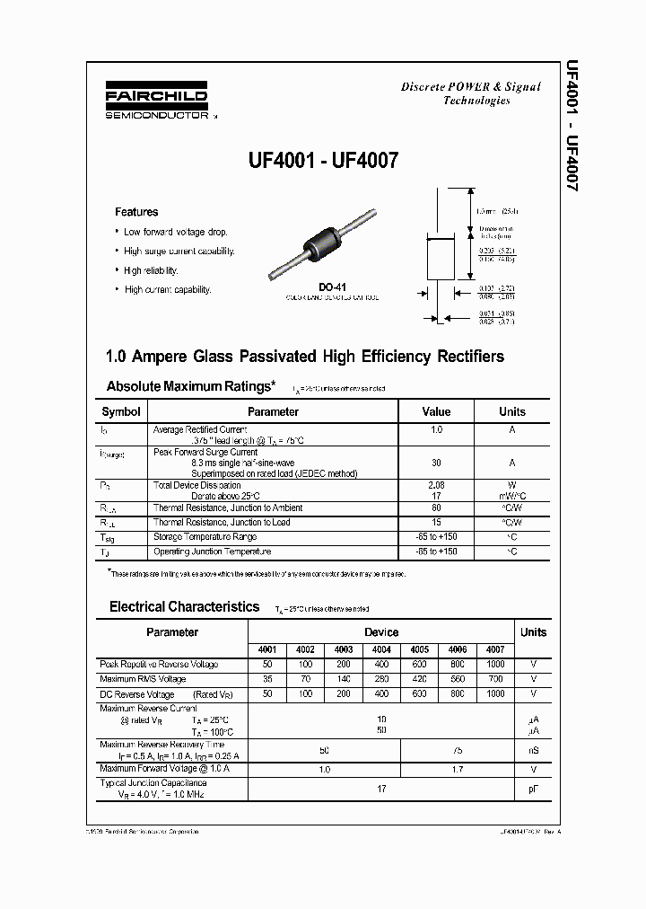 UF4007_60418.PDF Datasheet
