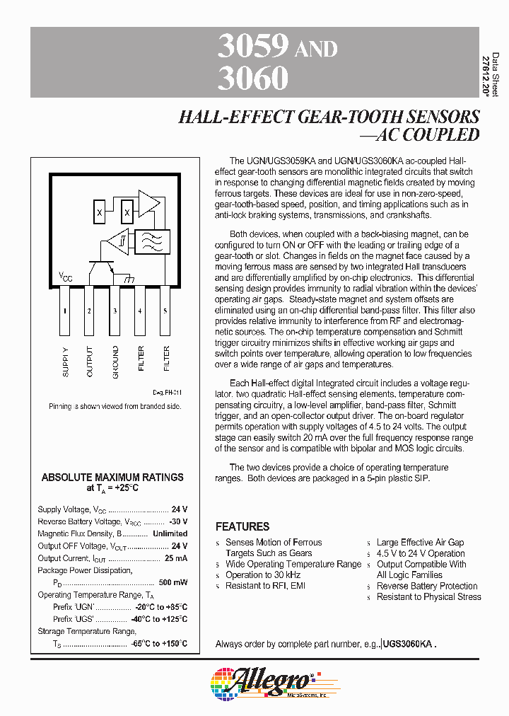 UGN3059KA_60612.PDF Datasheet