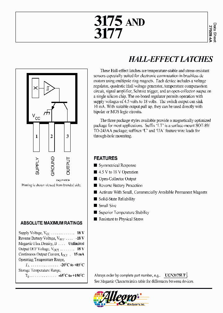 UGN3175_60620.PDF Datasheet