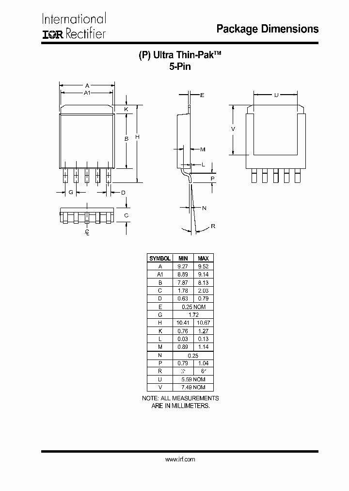ULTRATHIN-5PIN_59810.PDF Datasheet