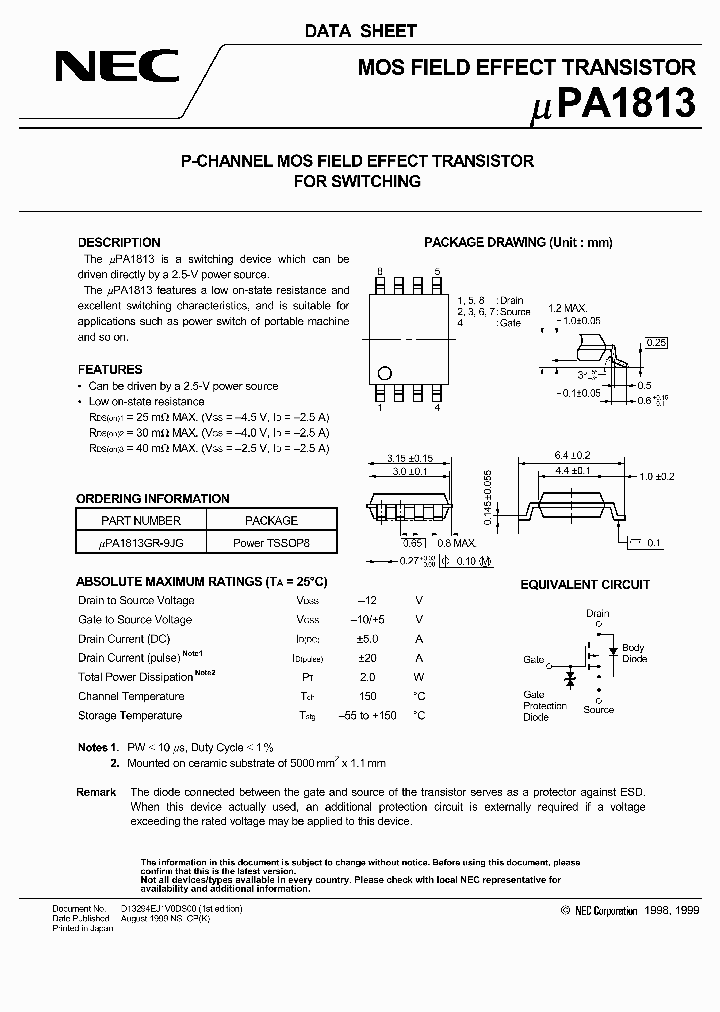 UPA1813_170923.PDF Datasheet