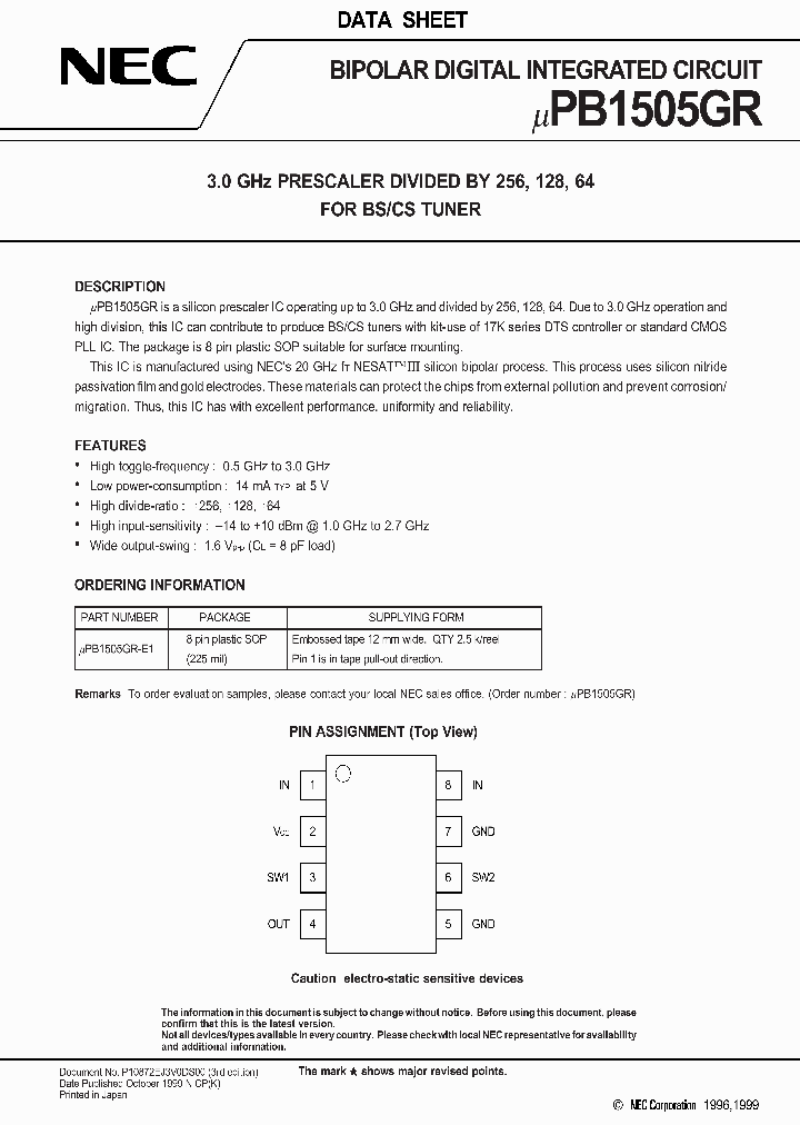 UPB586G_58959.PDF Datasheet
