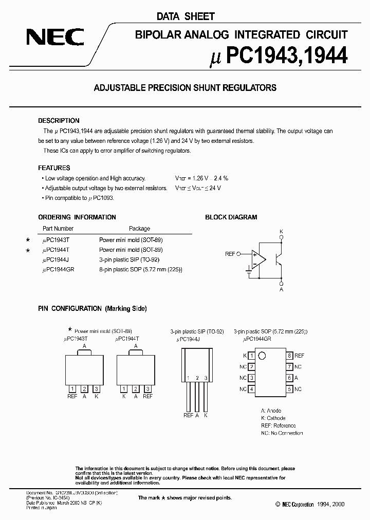UPC1943_81819.PDF Datasheet