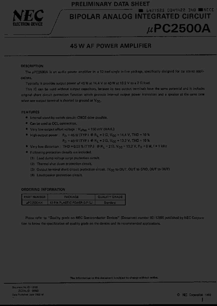 UPC2500A_131196.PDF Datasheet