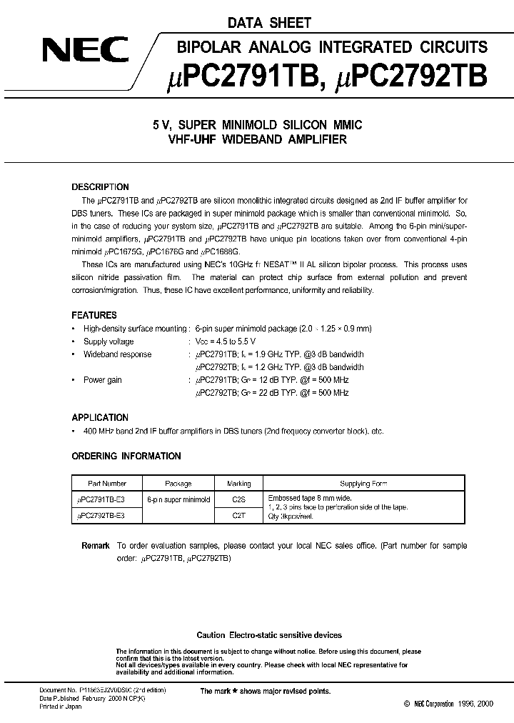 UPC2791TB_81136.PDF Datasheet