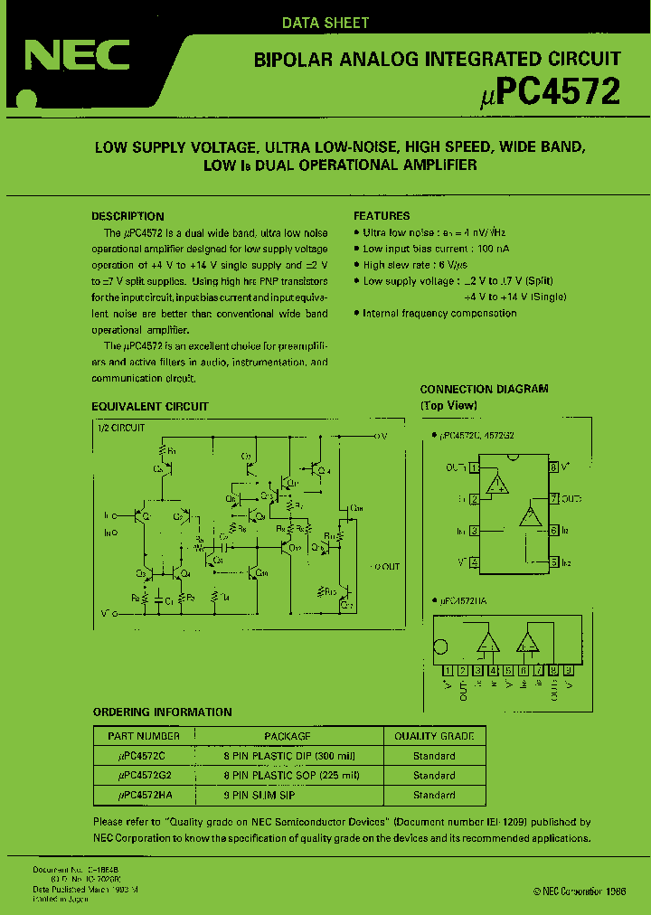 UPC4572_103213.PDF Datasheet