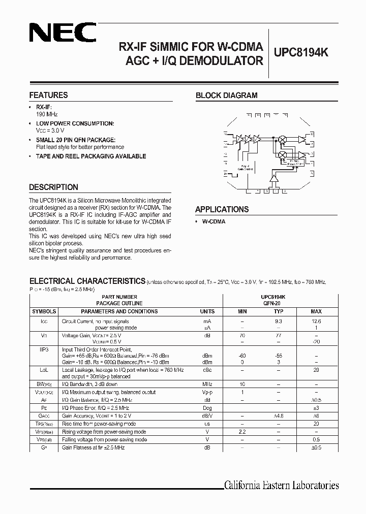 UPC8194K_10495.PDF Datasheet