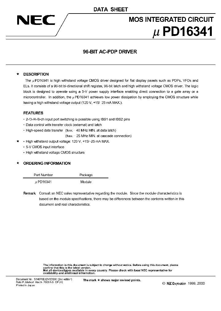 UPD16341_5254.PDF Datasheet