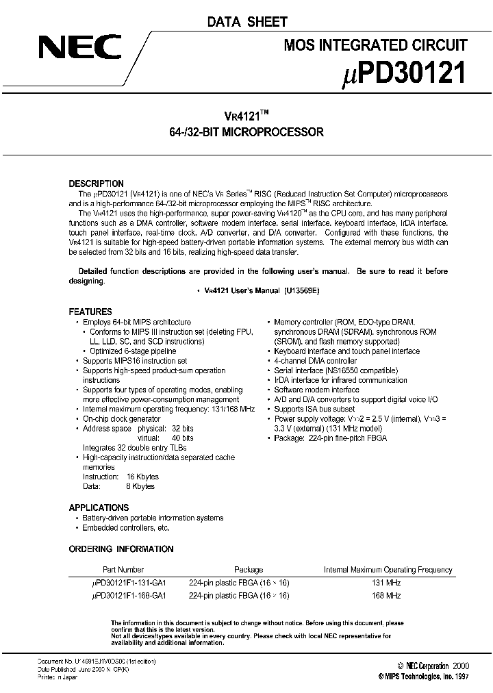 UPD30121_5342.PDF Datasheet