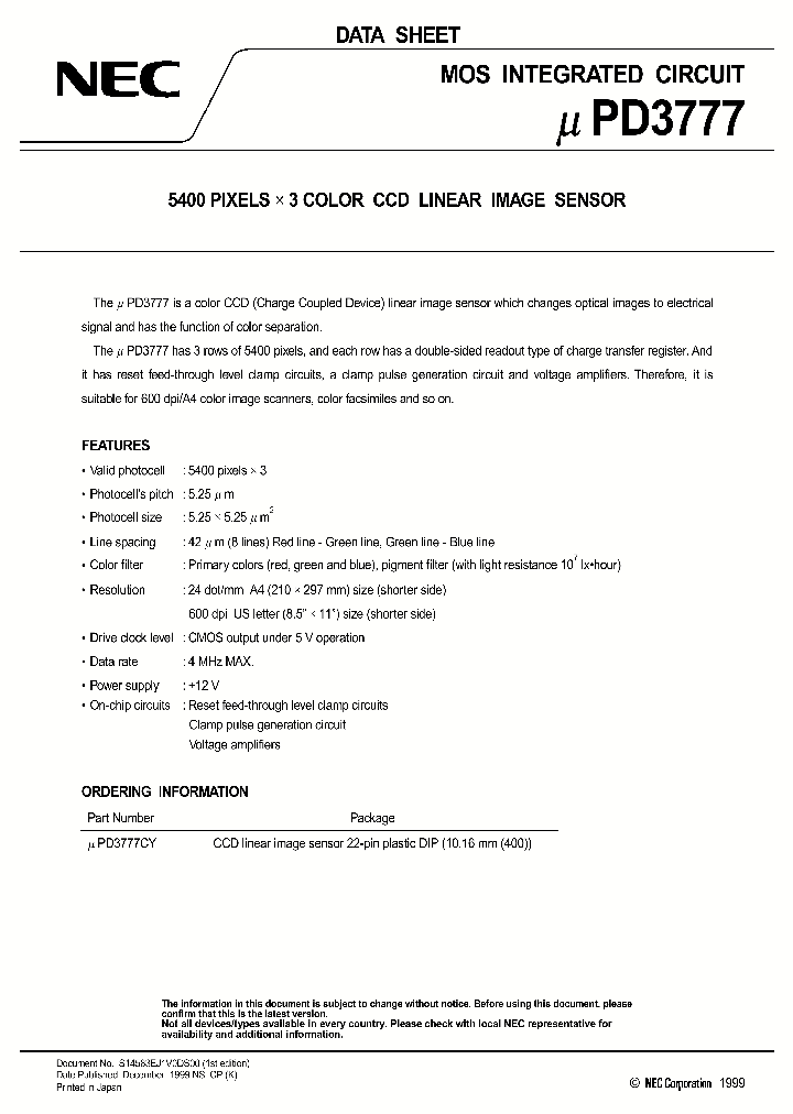 UPD3777_5379.PDF Datasheet