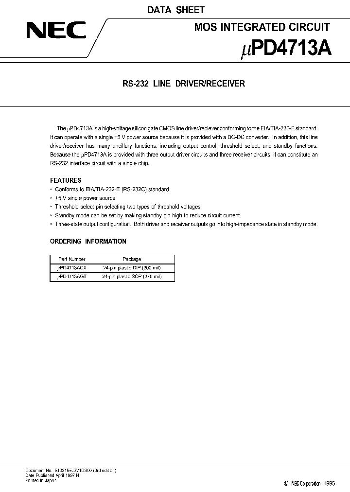 UPD4713A_116777.PDF Datasheet